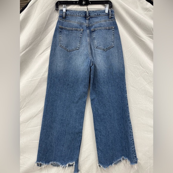 Reformation Cary High Rise Slouchy Wide Leg Jeans Size 25 - Picture 8 of 8